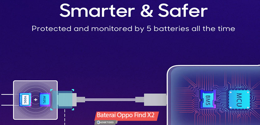 Baterai Oppo Find X2
