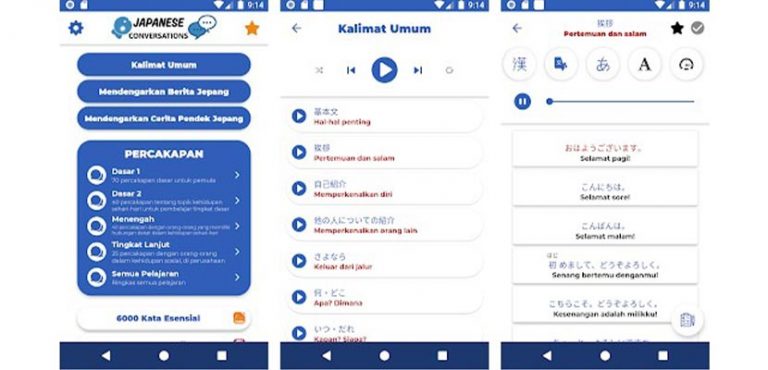 25 Aplikasi Belajar Bahasa Jepang di Android Offline 2021 - Gadgetized