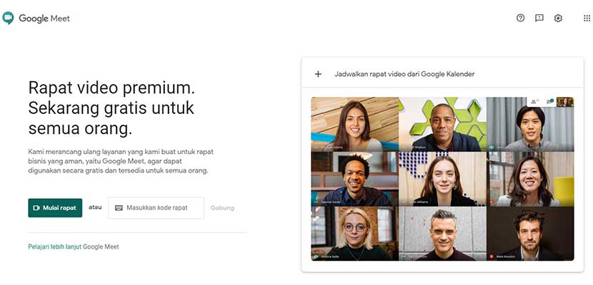 Cara Membuat Link di Google Meet