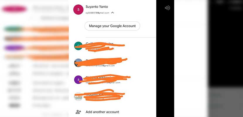 Tap Manage Your Google Account
