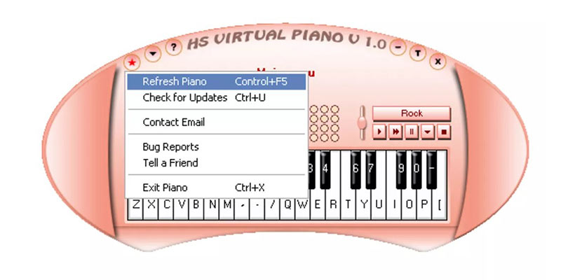HS Virtual Piano