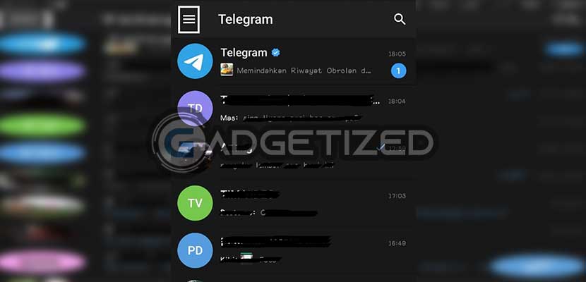 Buka Aplikasi Telegram di Smartphone