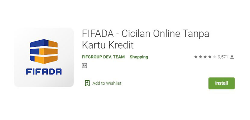 FIFADA Aplikasi Cicilan Tanpa Kartu Kredit
