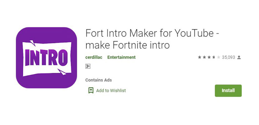 Fort Intro Maker For YouTube