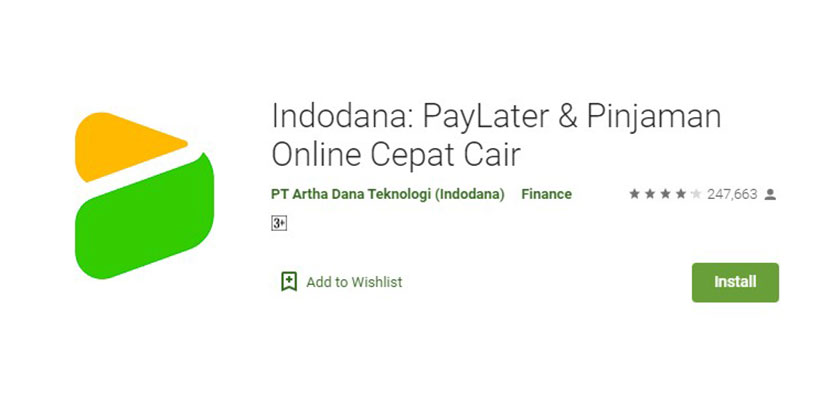 Indodana PayLater Pinjaman Online Cepat Cair