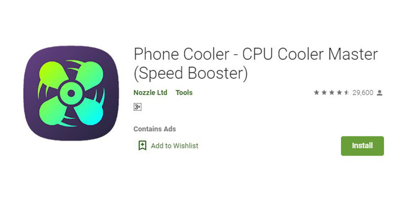 Phone Cooler Speed Booster