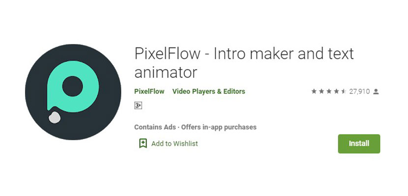 PixelFlow Aplikasi Pembuat Intro YouTube