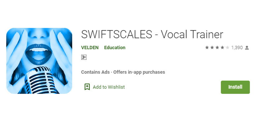 SWIFTSCALES Vocal Trainer