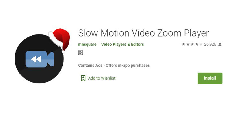 Slow Motion Video Zoom Player