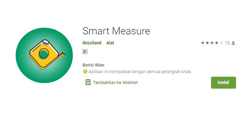 Smart Measure Aplikasi Pengukur Jarak