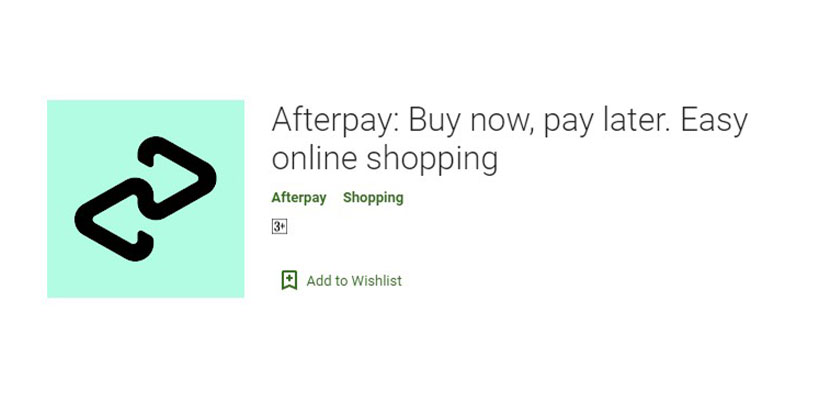 Afterpay Buy Now Paylater
