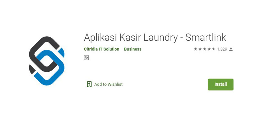 Aplikasi Kasir Laundry Smartlink