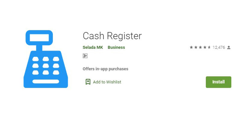 Aplikasi Kasir Cash Register