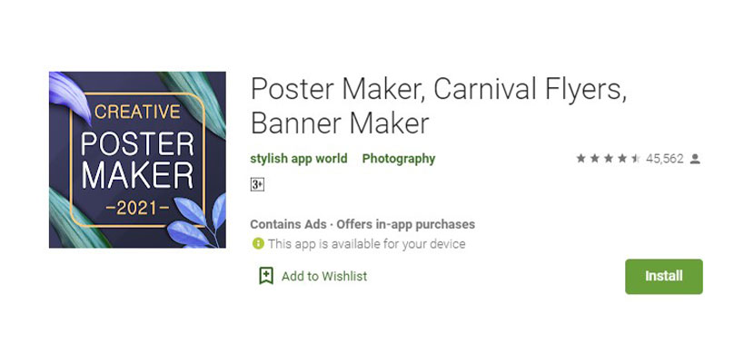Poster Maker Carnival Flyer Banner Maker Aplikasi Pembuat Poster