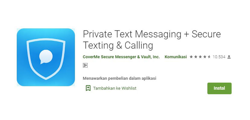 Private Text Messaging