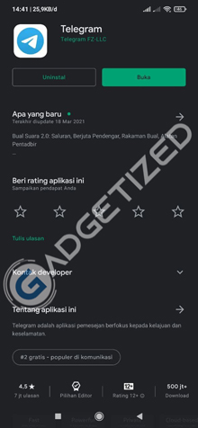1. Download Aplikasi Telegram