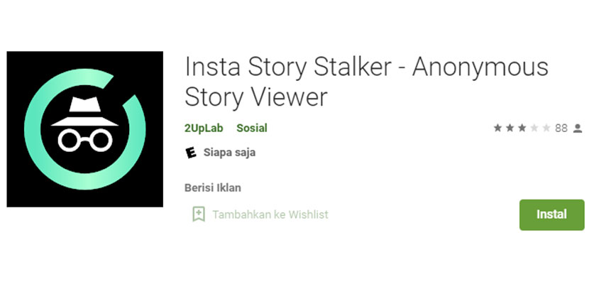 Aplikasi Story Stalker
