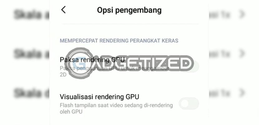 Mengaktifkan Rendering GPU