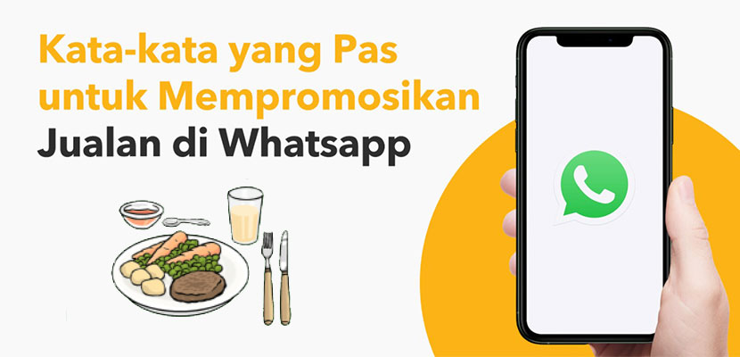Contoh Broadcast WhatsApp Promosi Makanan Dijamin Laku!!