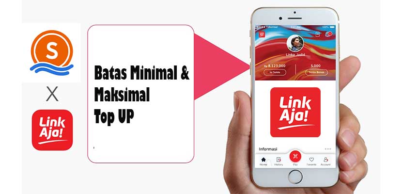 Limit Top Up LinkAja via SeaBank