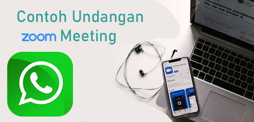 Contoh Undangan Zoom Meeting via WhatsApp & Cara Membagikan
