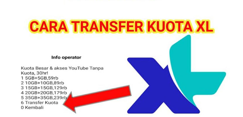 Cara Transfer Kuota XL ke Sesama