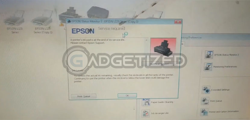 Kapan Printer Epson L120 Harus di Reset