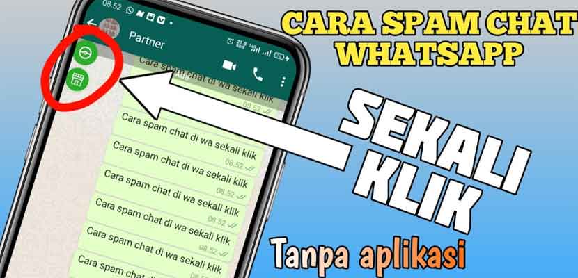 Cara Spam WhatsApp Tanpa Aplikasi