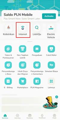 Bayar Iconnet Lewat PLN Mobile