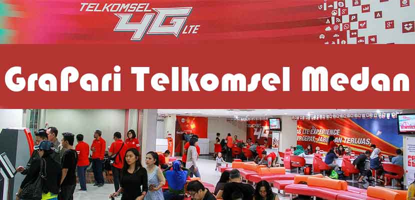 GraPari Telkomsel Medan 24 Jam Alamat, Telp & Jam Kerja